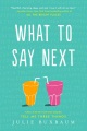 What to Say Next book cover