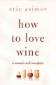 Cómo amar el vino: una memoria y un manifiesto, portada del libro