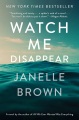 珍妮爾·布朗的《看著我消失》，書籍封面