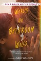 浴室牆上的字，書的封面