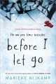 Before I Let Go, book cover