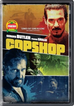 Copshop / Open Road Films presents a Sculptor Media, Zero Gravity Mangement G-Base & War Party production ; produced by Mark Williams [and 8 others] ; screenplay by Kurt McLeod and Joe Carnahan ; directed by Joe Carnahan.