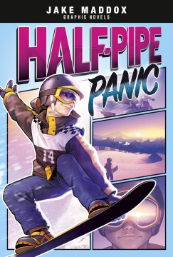 Half-pipe panic / text by Brandon Terrell   art by Berenice Muñiz   color by Nephtali A. Leal   lettering by Jaymes Reed