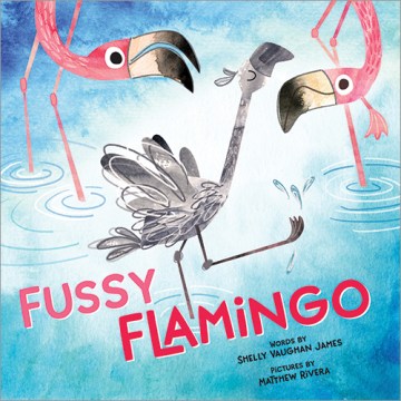 Fussy flamingo / words by Shelly Vaughan James   pictures by Matthew Rivera