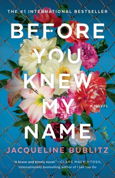 Before you knew my name : a novel / Jacqueline Bublitz