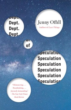 Dept. of speculation book cover
