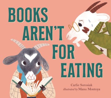 Books aren't for eating book cover