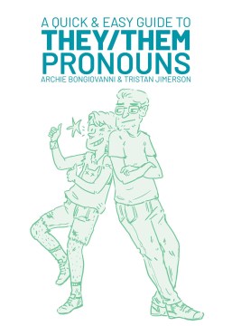 A quick & easy guide to they/them pronouns book cover