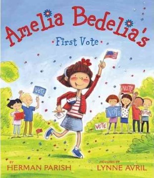 Amelia Bedelia's first vote book cover