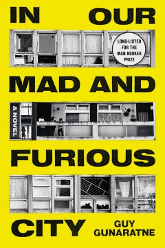 In our mad and furious city book cover