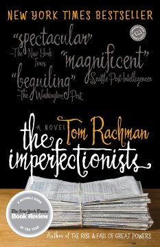 The imperfectionists book cover