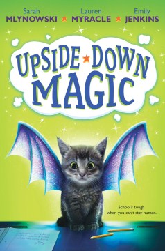 Upside-down magic book cover