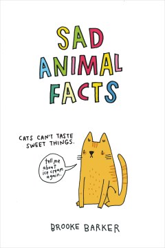Sad animal facts book cover