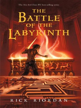 The battle of the Labyrinth book cover