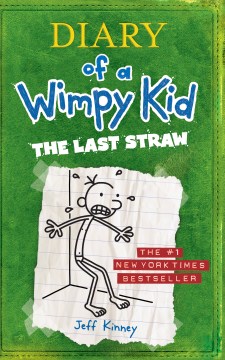 Diary of a wimpy kid : the last straw book cover