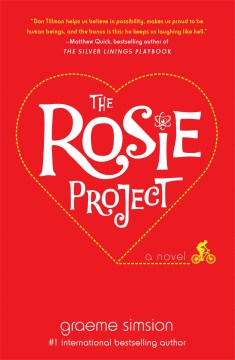 The Rosie project book cover