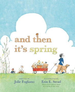 And then it's spring book cover