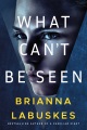 Cover for What can't be seen
