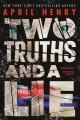 Cover for Two truths and a lie