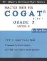 Cover for Practice tests for CogAT form 7, grade 2, level 8