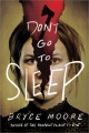 Cover for Don't go to sleep
