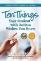 Cover for Ten Things Your Student With Autism Wishes You Knew