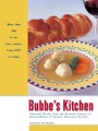 Image of book cover from Bubbe's Kitchen, with bowl of matzah ball soup and challah