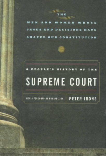 Cover of A people's history of the Supreme Court