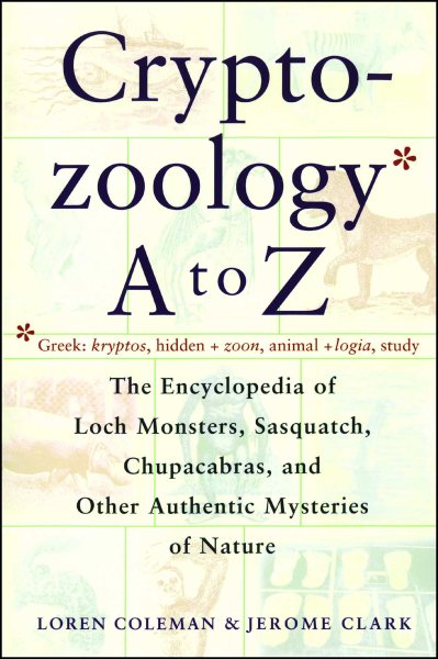 Cover of Cryptozoology from A to Z