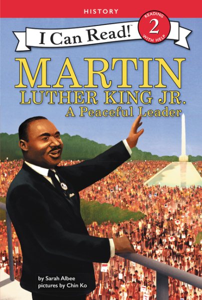 Cover of Martin Luther King Jr.: A Peaceful Leader