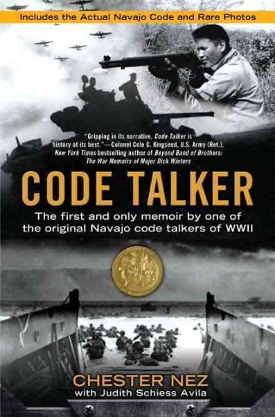 Cover of Code Talker: The First and Only Memoir By One of the Original Navajo Code Talkers of World War II