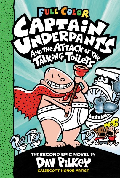 Cover of Captain Underpants and the Attack of the Talking Toilets