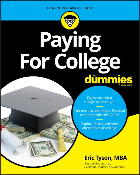 Cover of Paying for College for Dummies 