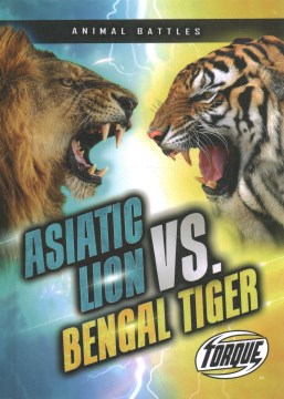 Asiatic Lion Vs. Bengal Tiger by Downs, Kieran