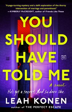Book Cover for You should have told me