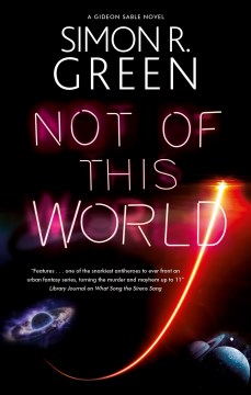 Book Cover for Not of this world