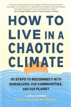 Book Cover for How to live in a chaotic climate :