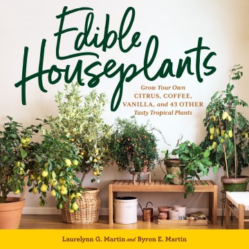 Book Cover for Edible houseplants :
