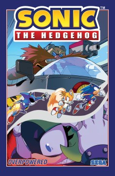 Book Cover for Sonic the Hedgehog.