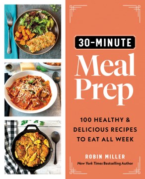 Book Cover for 30-minute meal prep :
