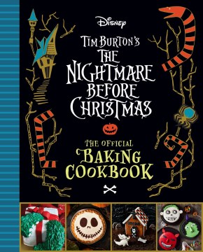 Book Cover for Tim Burton's The nightmare before Christmas.