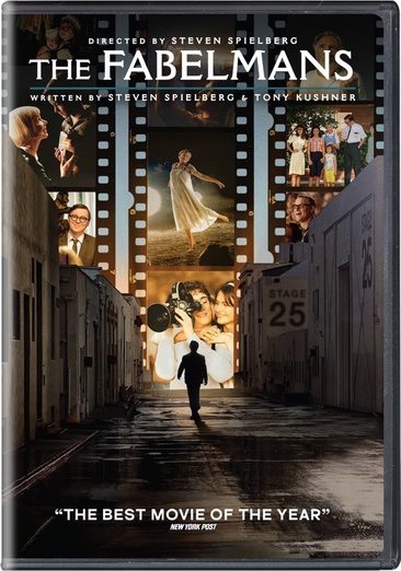The Fabelmans [videorecording DVD] / Amblin Entertainment and Reliance Entertainment present produced by Tony Kushner, Kristie Macosko Krieger, Steven Spielberg written by Steven Spielberg, Tony Kushner directed by Steven Spielberg.