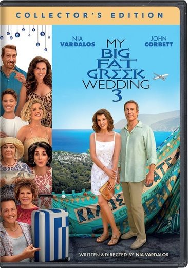 My big fat Greek wedding 3 [videorecording DVD] / Focus Features and Gold Circle Entertainment present in association with Home Box Office a Playtone Picture an Artistic Films productions a Gold Circle Entertainment production written & directed by Nia Vardalos produced by Rita Wilson, Tom Hanks, Gary Goetzman.