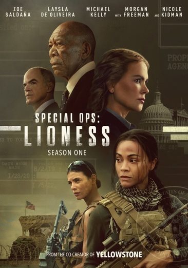 Special Ops : Lioness. Season one [videorecording DVD] / Paramount Home Entertainment releases created by Taylor Sheridan directed by John Hillcoat, Anthony Byrne, and Paul Cameron written by Taylor Sheridan.