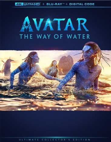 Avatar [videorecording Blu-ray Ultra HD] : the way of water / directed by James Cameron screenplay by James Cameron, Rick Jaffa, Amanda Silver story by James Cameon, Rick Jaffa, Amanda Silver, Josh Friedman, Shane Salerno produced by James Cameron, Jon Landau a 20th Century Studios presentation a Lightstorm Entertainment production made in association with TSG Entertainment.