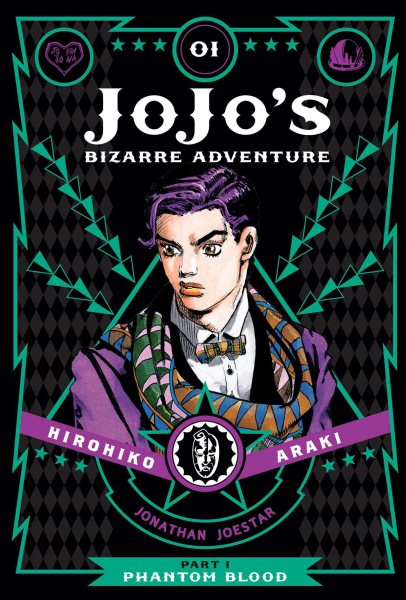 Jojo's bizarre adventure. Part 1, Phantom blood. Volume 1 / Hirohiko Araki ; translation, Evan Galloway ; touch-up art & lettering, Mark McMurray