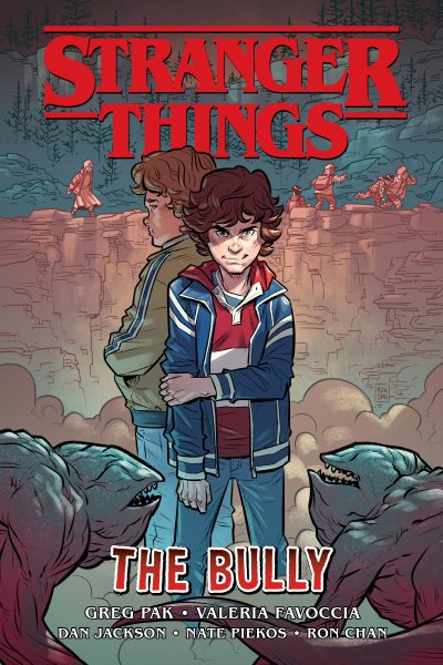 Stranger things. The bully / story by Greg Pak art by Valeria Favoccia colors by Dan Jackson Nate Piekos of Blambot cover art by Ron Chan.