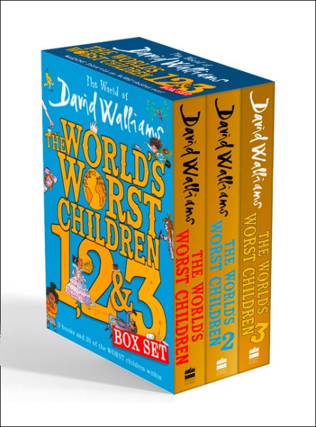 The World of David Walliams: The World`s Worst Children 1- 2 & 3 Box Set【金石堂、博客來熱銷】