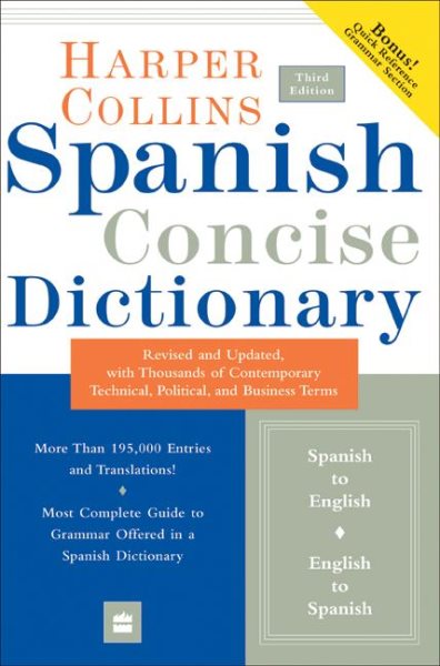 HarperCollins Spanish Concise Dictionary, 3e【金石堂、博客來熱銷】