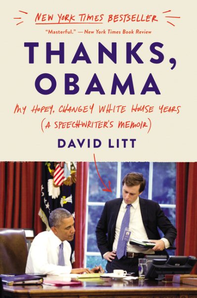Thanks- Obama謝謝，歐巴馬：我在白宮燒腦寫講稿的年輕歲月